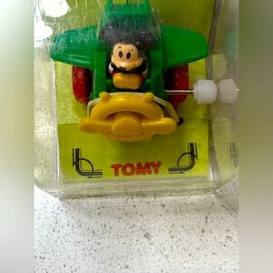 Vtg TOMY Mickey‎ Mouse Wind Up Toy Corokko Puchika Walt Disney Japan RARE 1980s